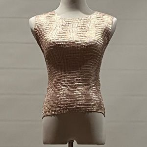 Donna Toran Stretch Plisse Style Top